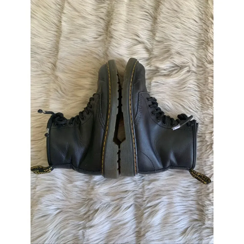 Dr. MARTENS 1460 J BLACK BOOTS Little Girl Size 2